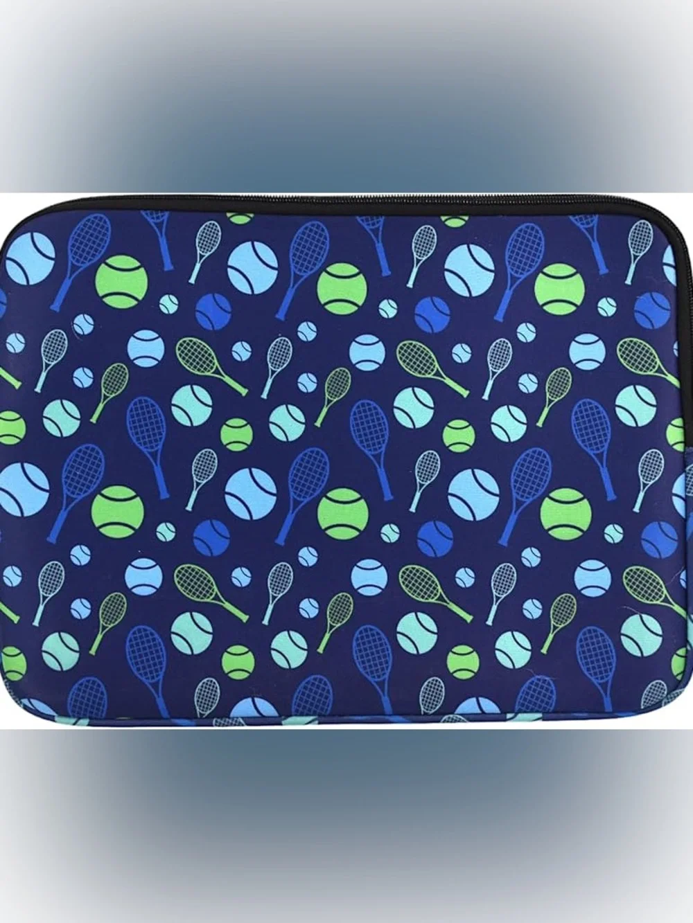 Tennis Pattern Laptop Sleeve Case for 13-15 In Comp. with Tablet,notebook NEW
